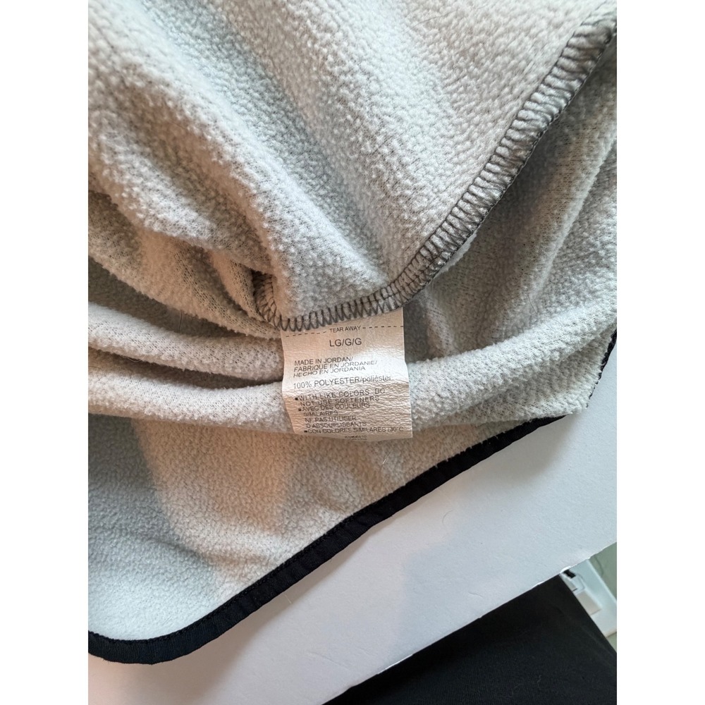 Under Armour Mens Grey Space Dye Fleece Lined Quarter Zip Pullover Large LG - Picture 6 of 7